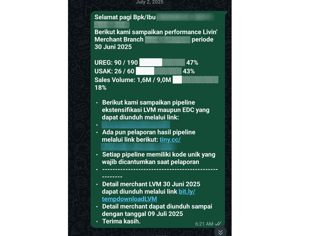 WhatsApp business workflow and broadcast tool